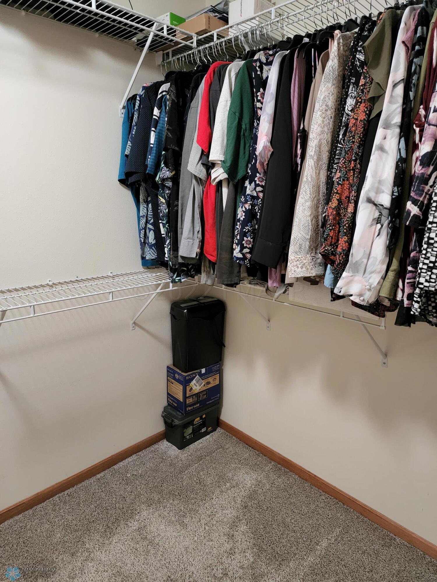 walk through closet