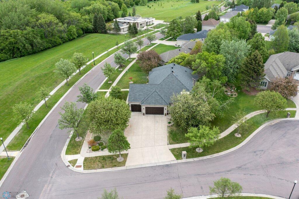 Overhead view