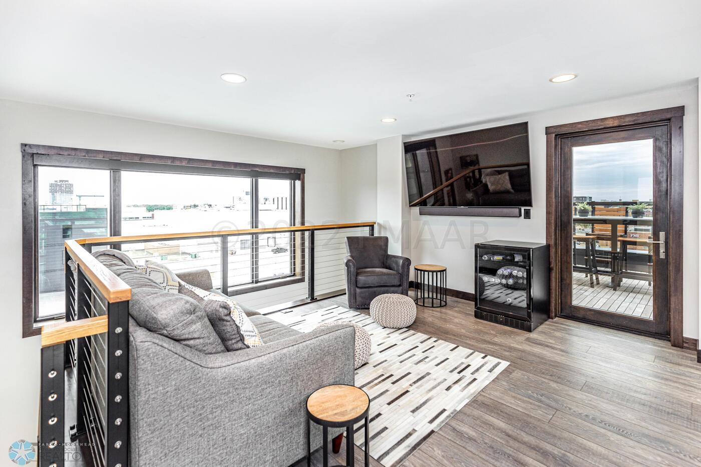 Sitting Area with Deck Access