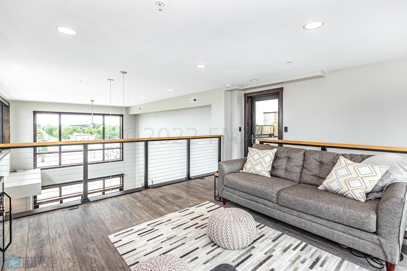 Sitting Area with Deck Access