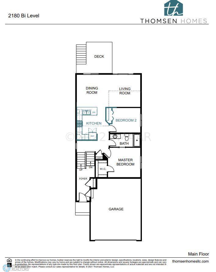 Main Level Floor Plan