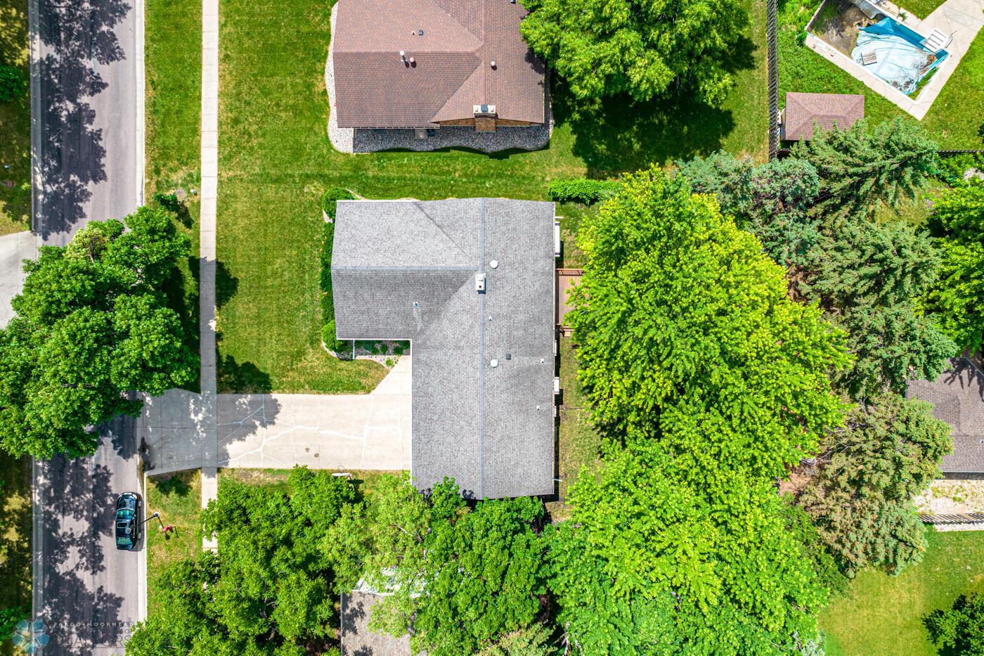 Aerial View of Home