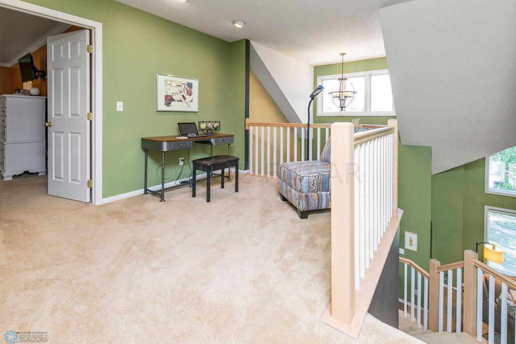 2nd floor stairs/sitting area