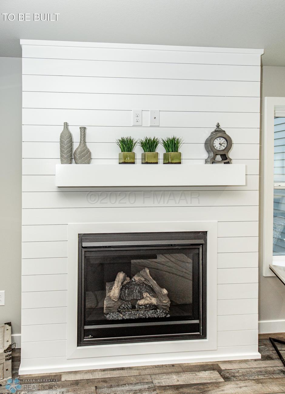 Shiplap fireplace