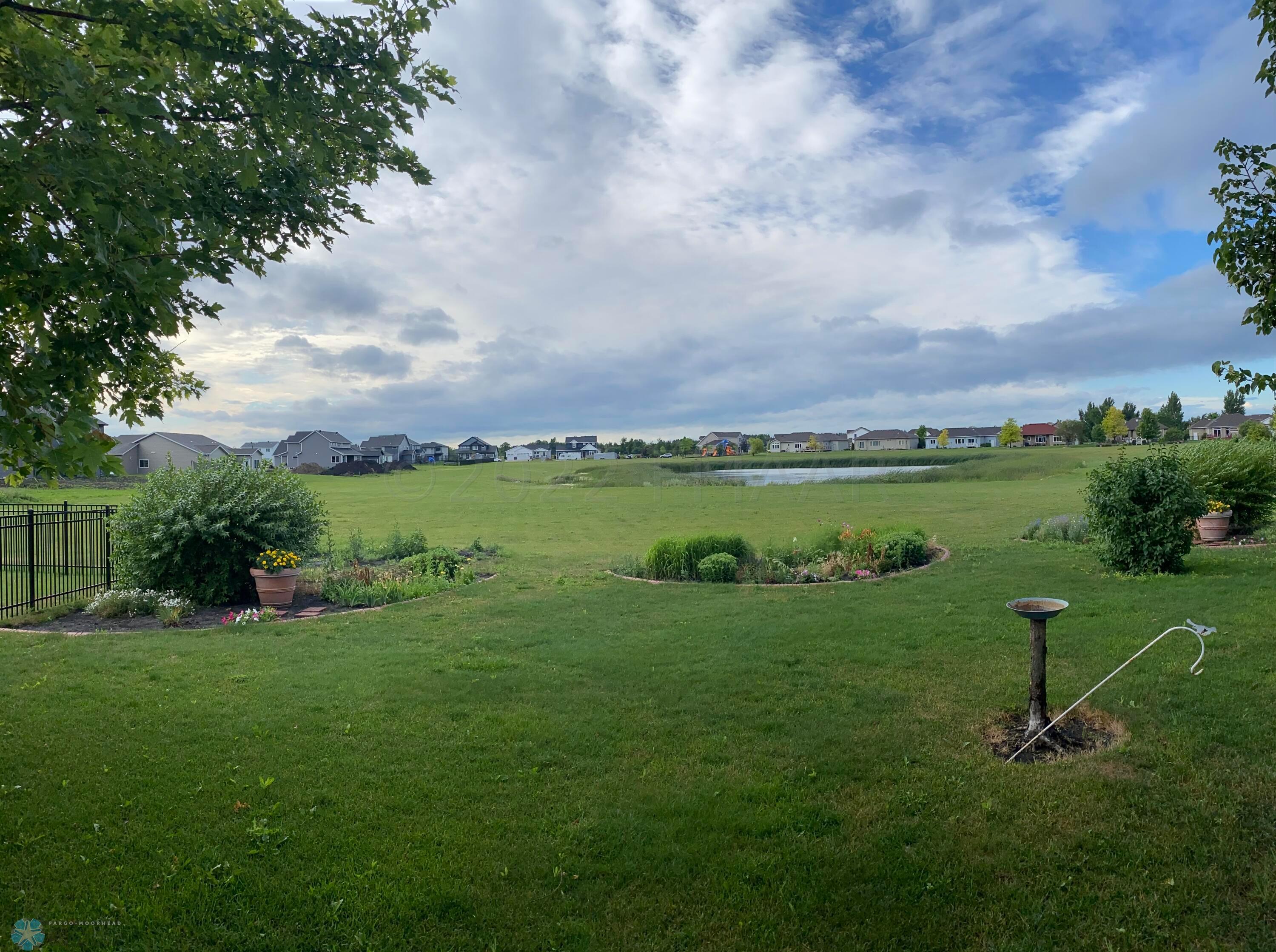 Pond facing