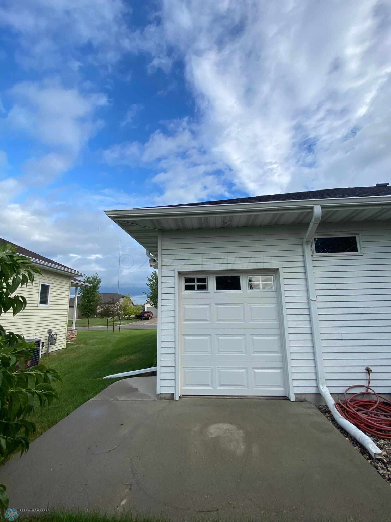 Tandem garage with rear access