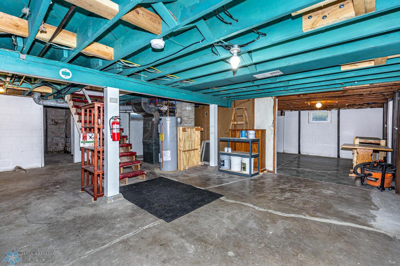 Large Open Basement