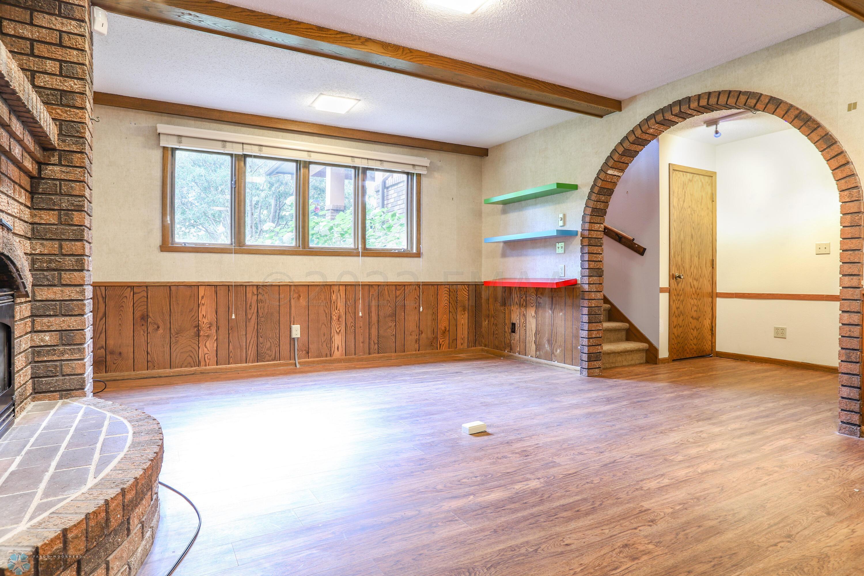 lower level family room