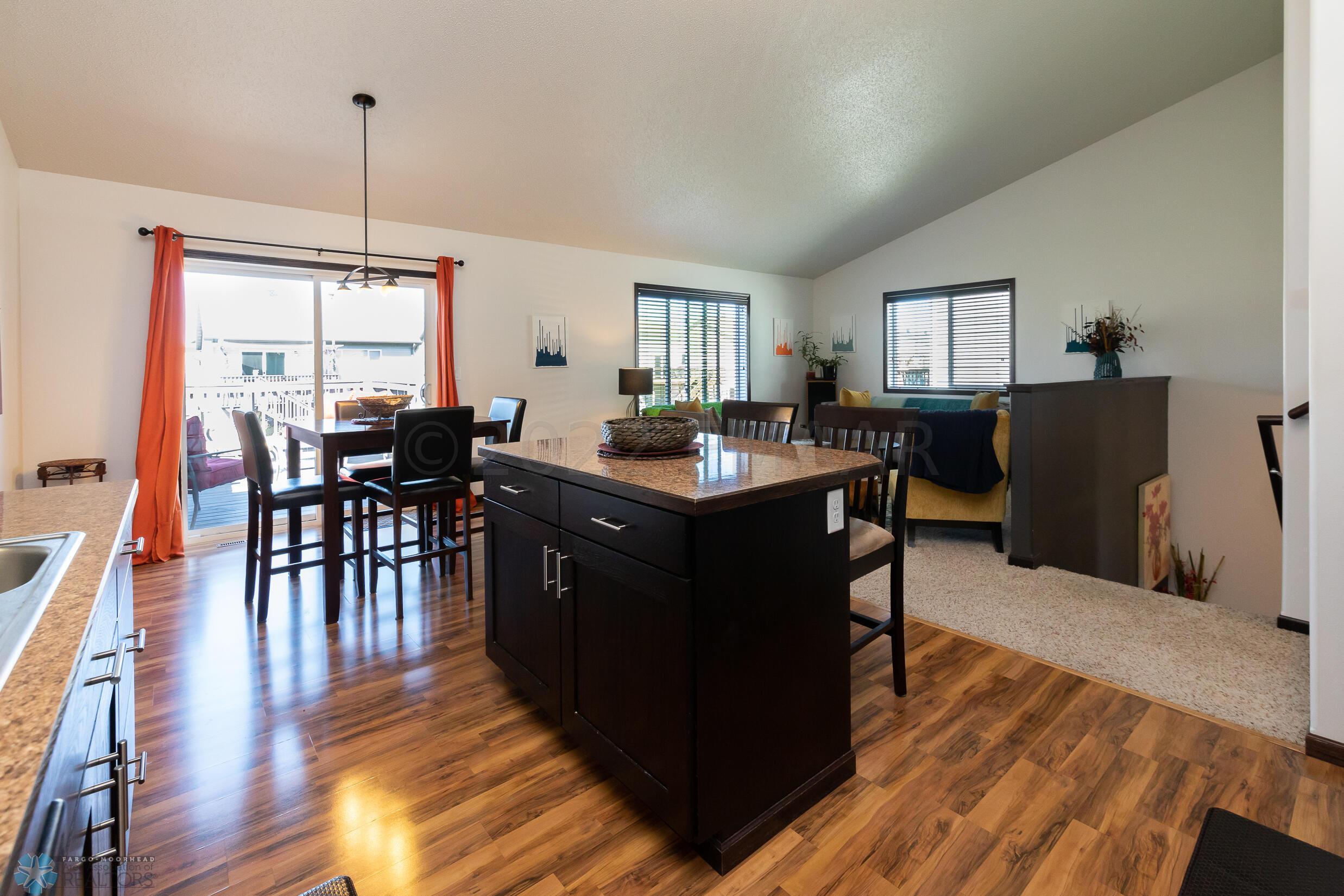 Kitchen to Dining & LR