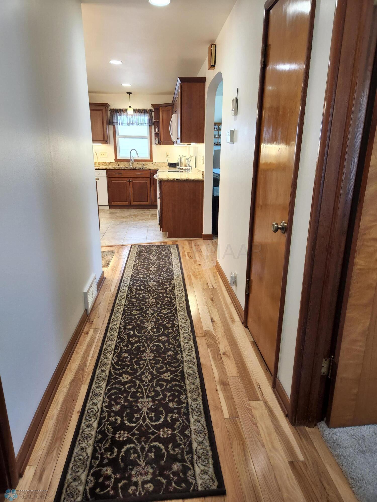 Hallway from Bedrooms