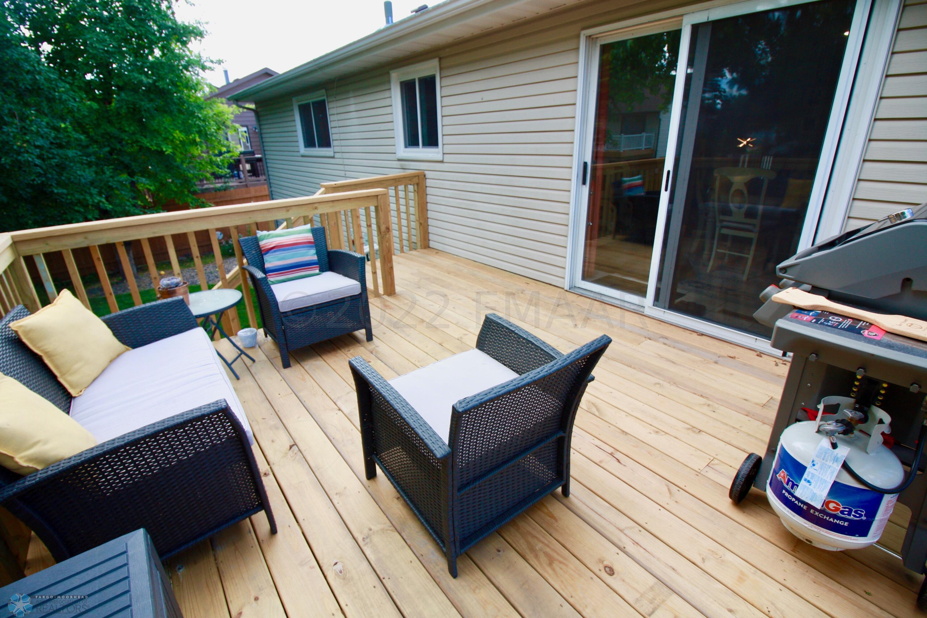 New rear deck