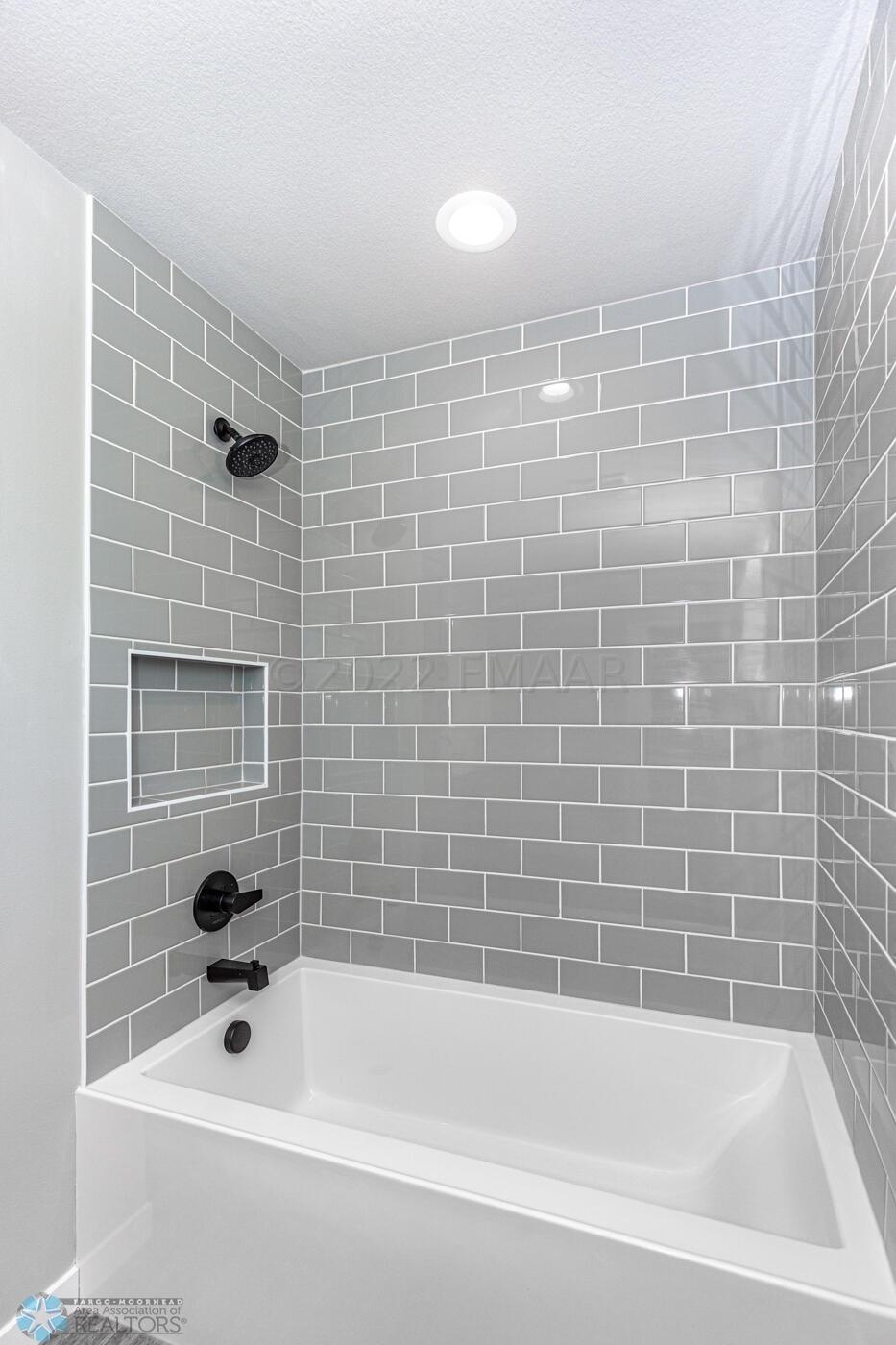 Tile Surround Shower