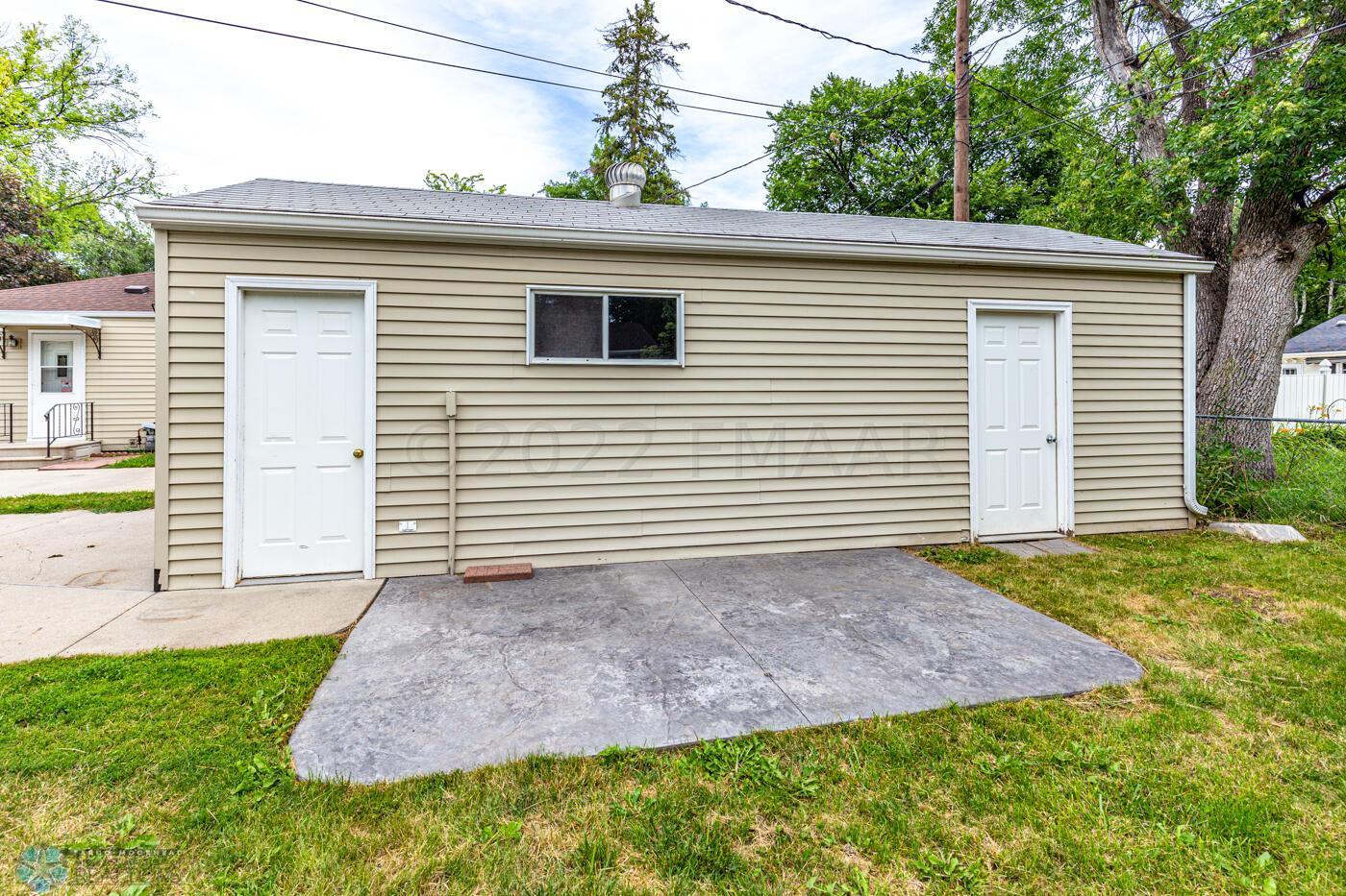 Garage & storage room