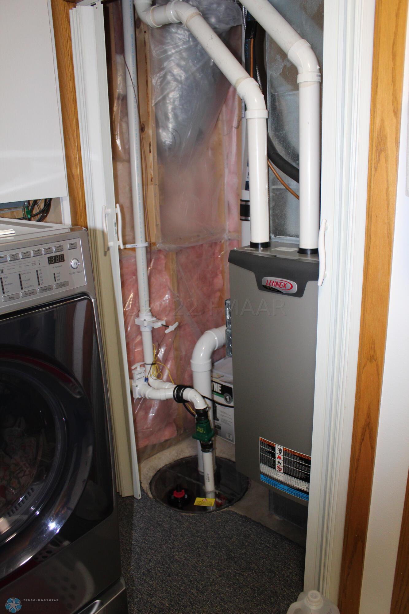 Gas funace and radon