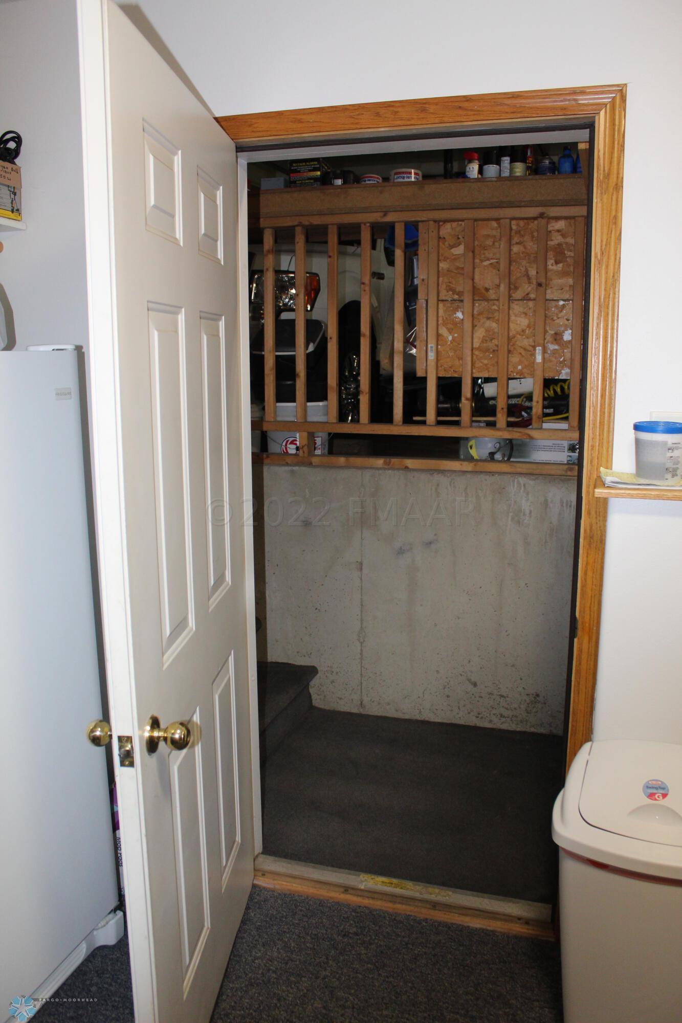 exit to garage