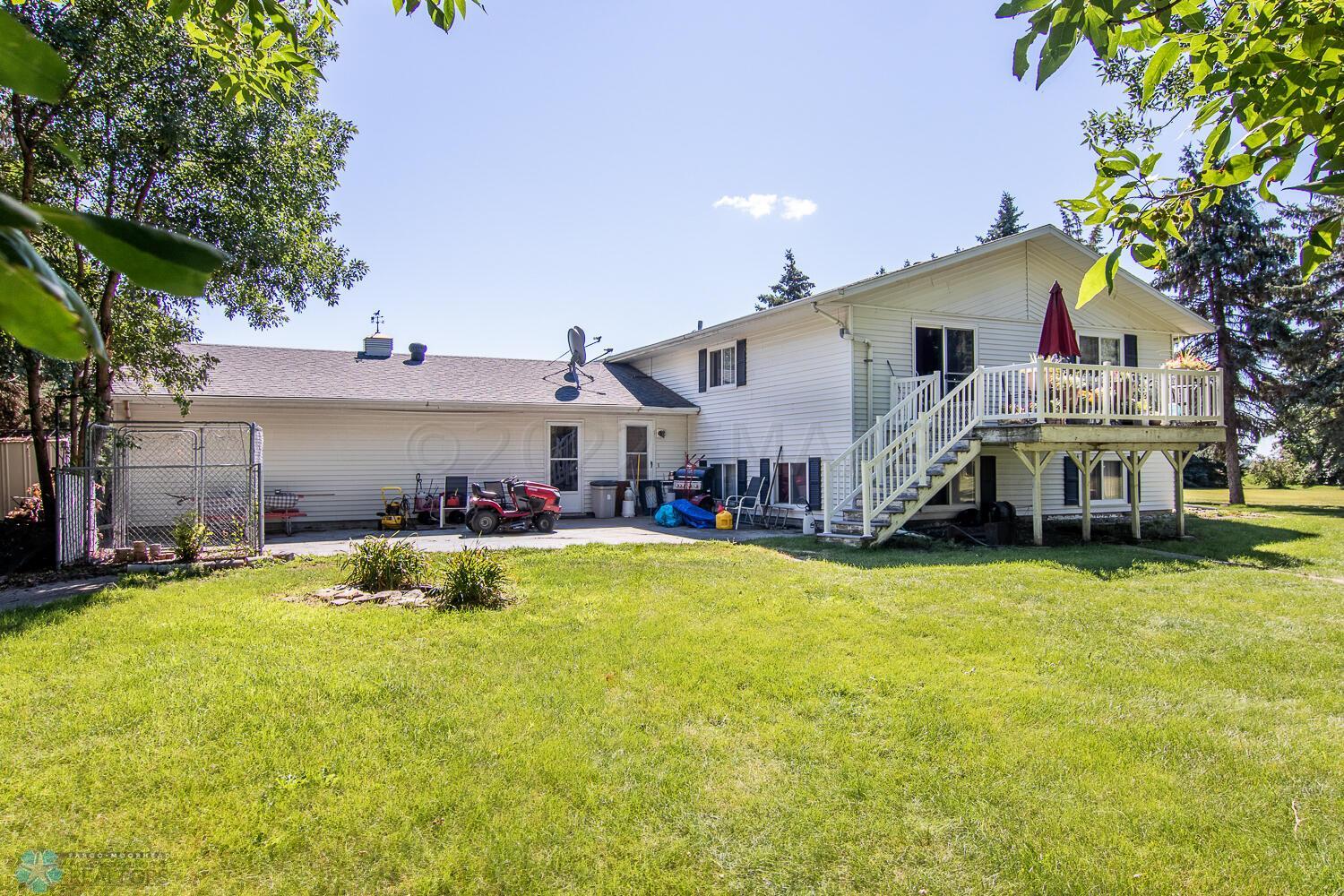 Backyard with Deck and Patio
