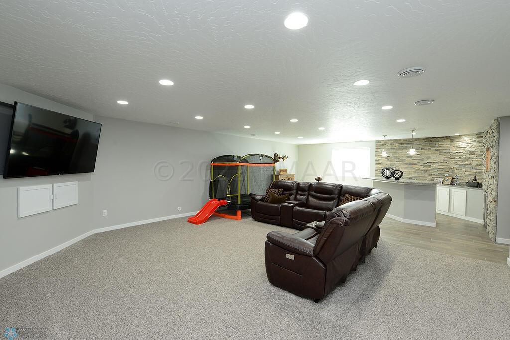 Big Open Entertaining Area in Basement