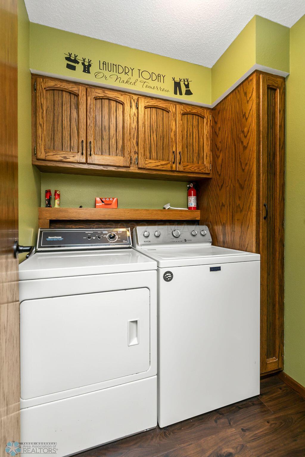Main level laundry