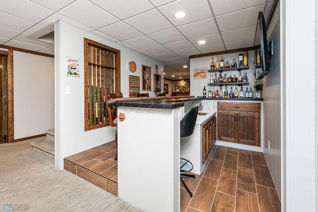 Bar area