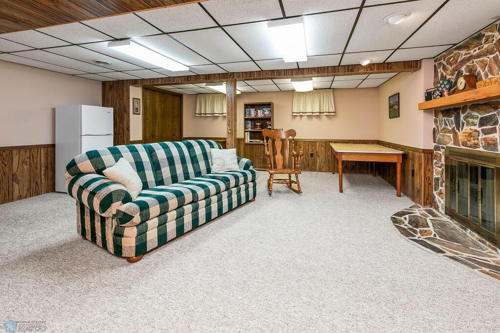 Basement family room