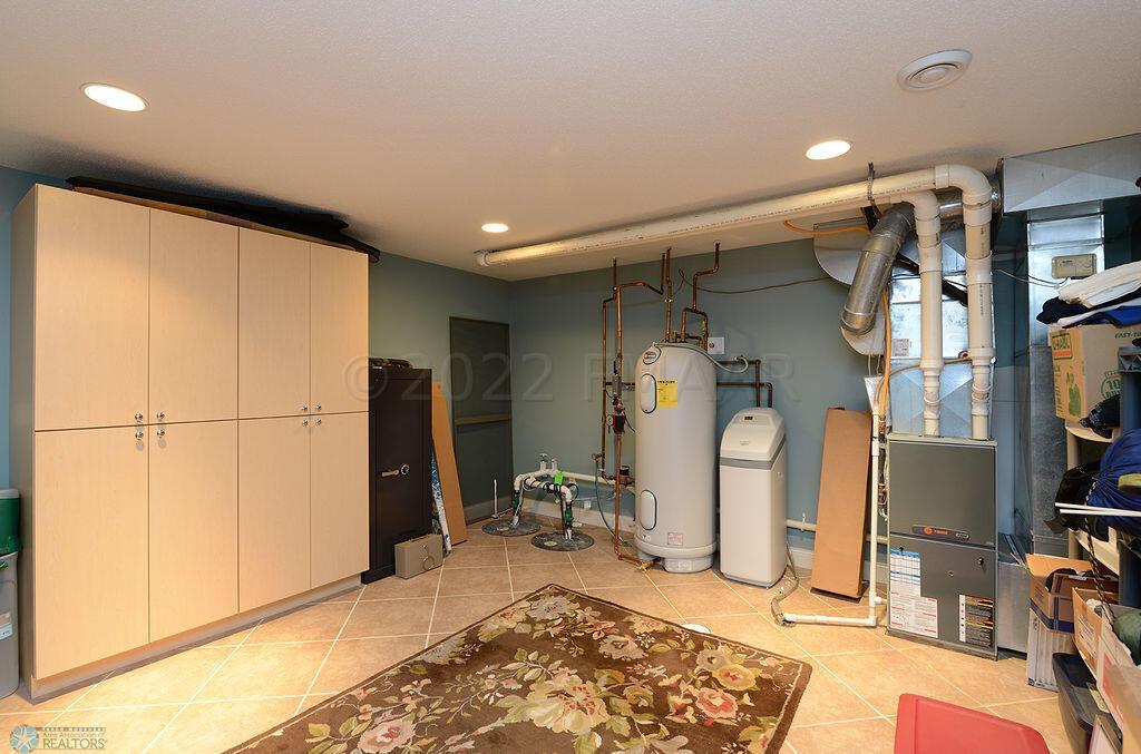 Spacious Mechanical and Storage Room