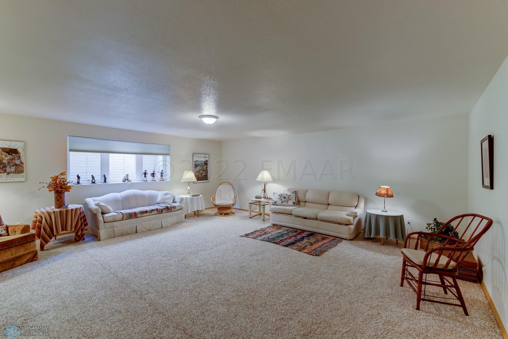 Lower level family room