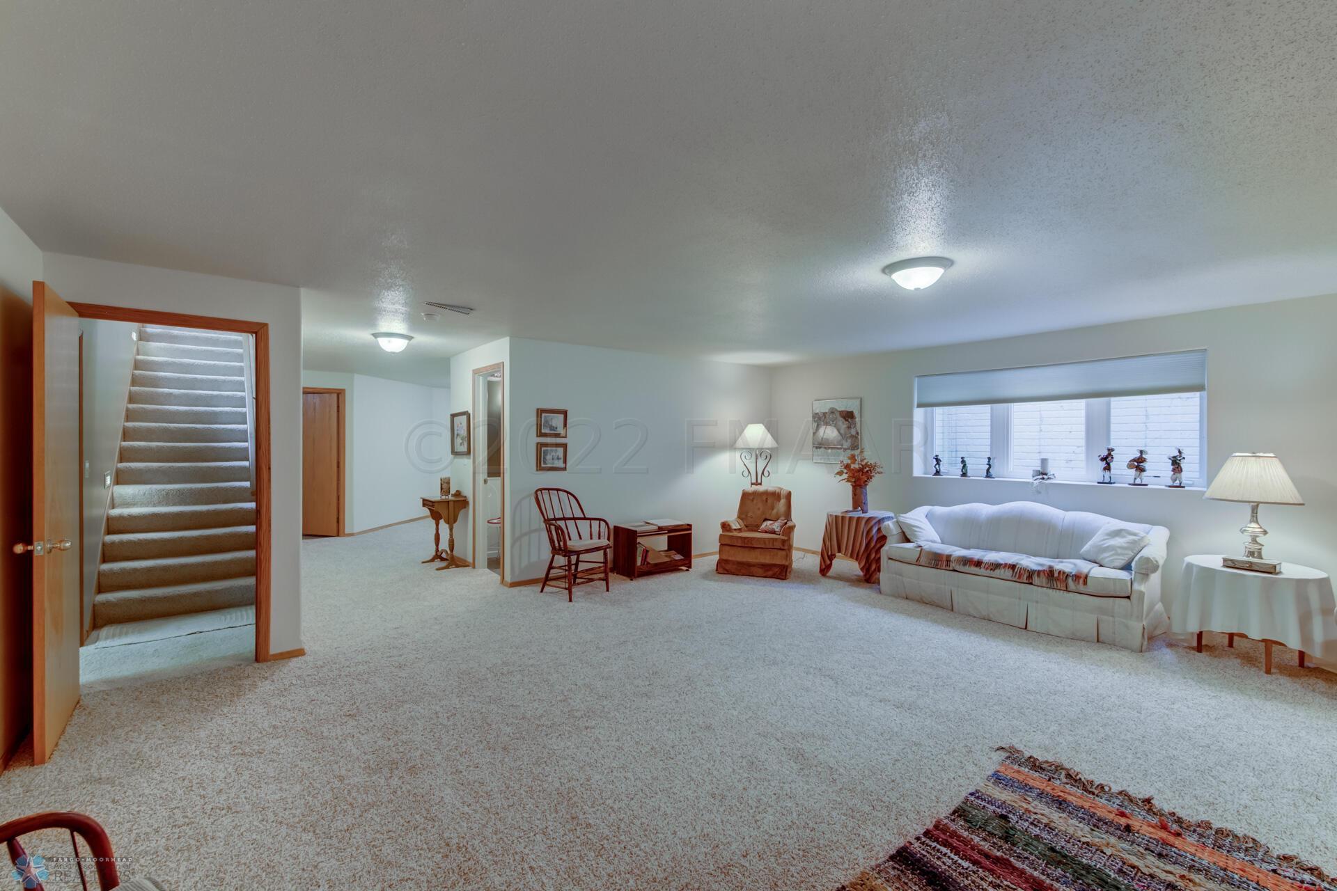 Lower level family room