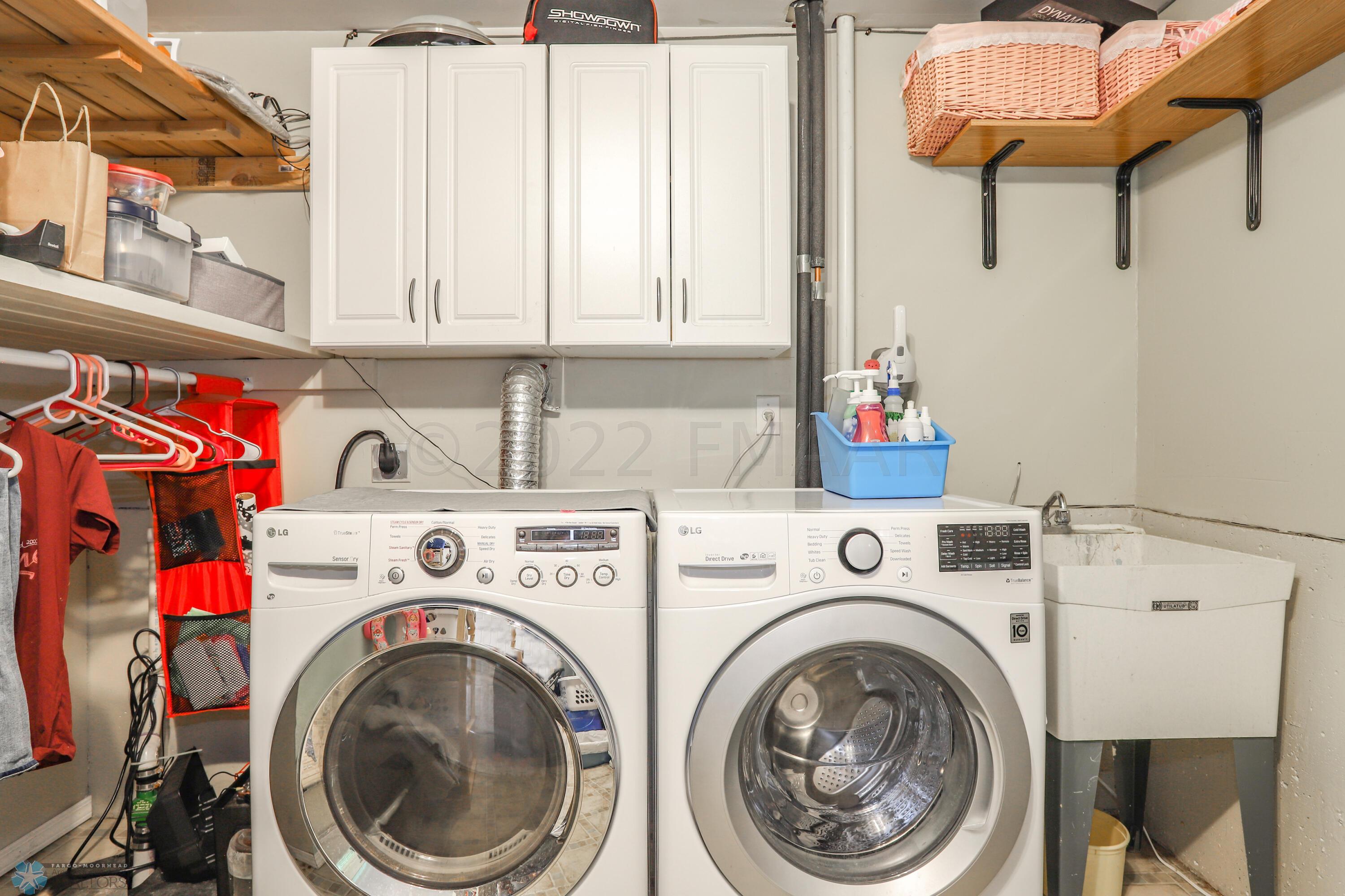 Laundry lower level