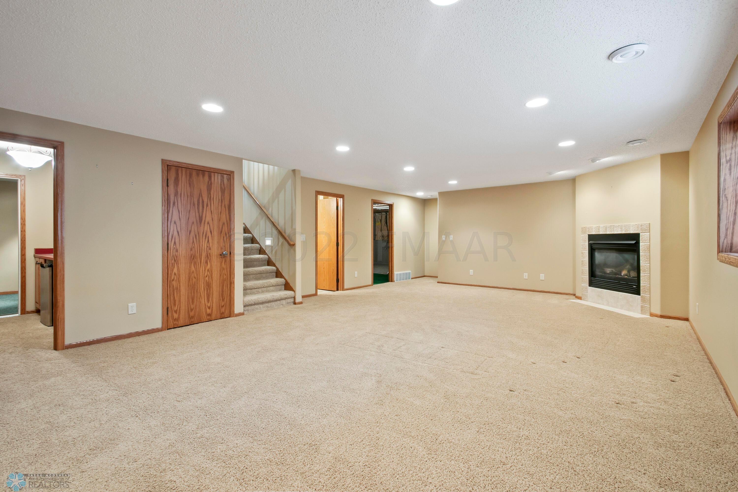 Lower level family room