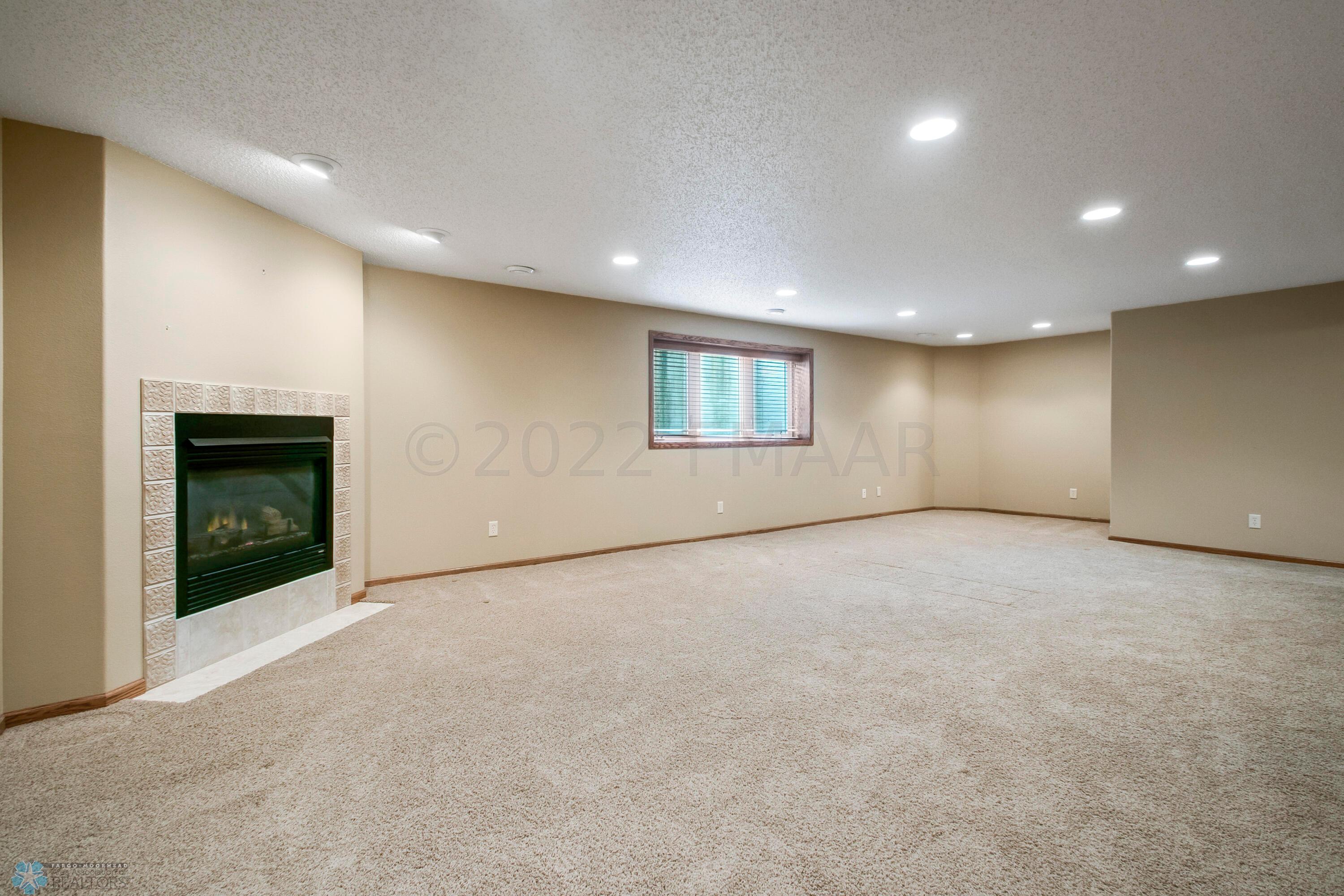 Lower level family room