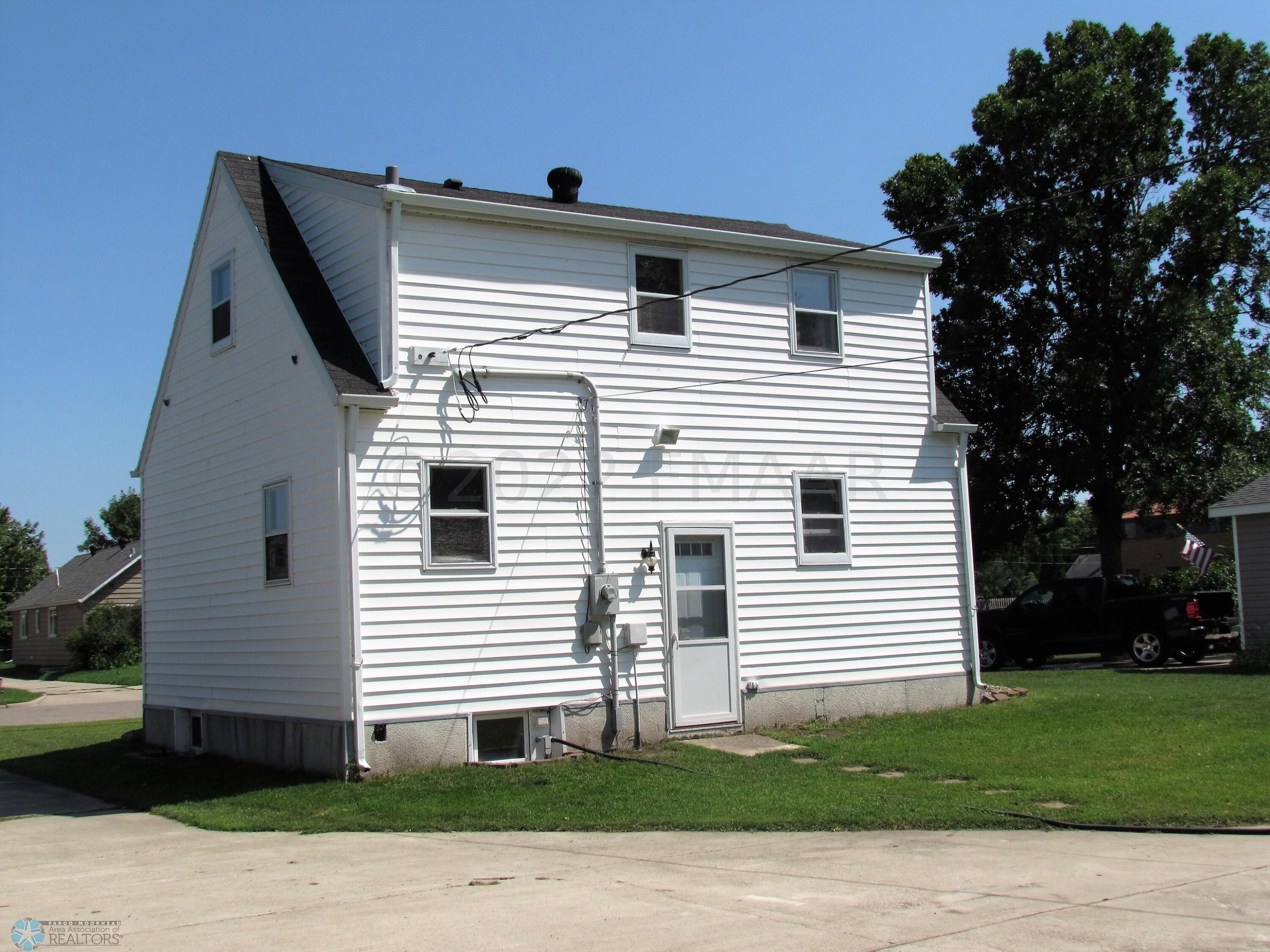 Side Rear of Property