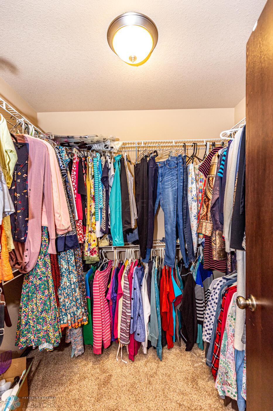 Primary closet