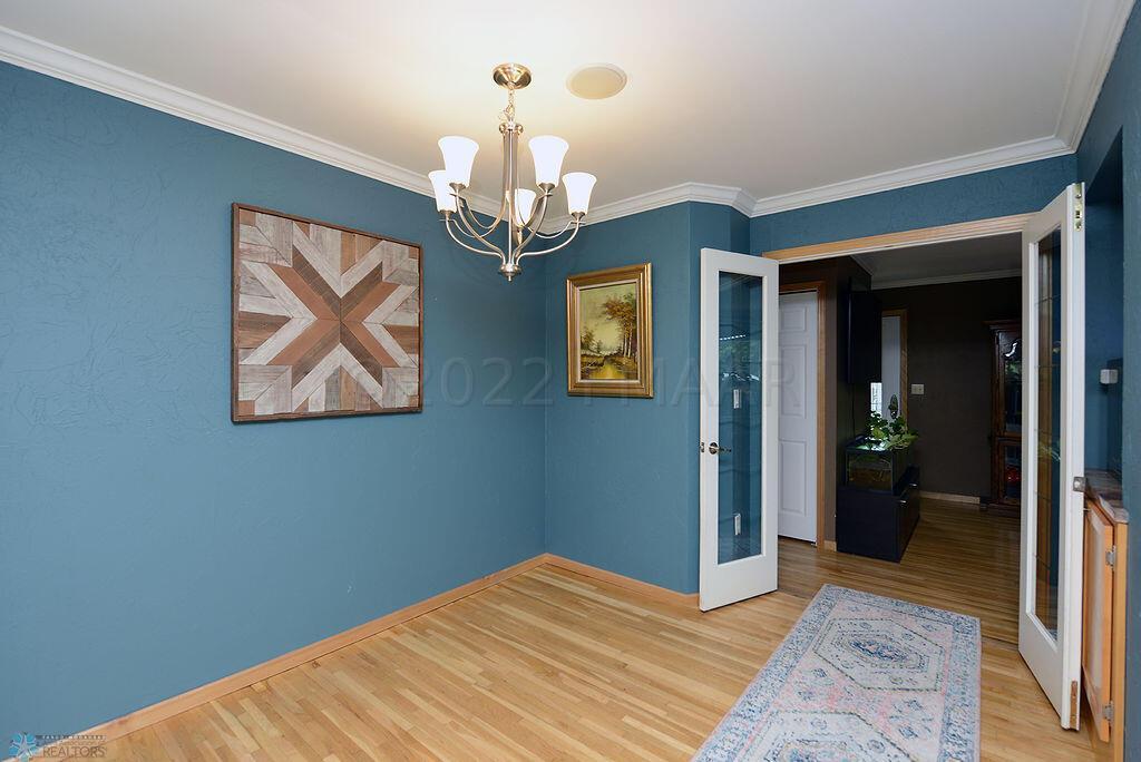 Formal Dining with French Doors