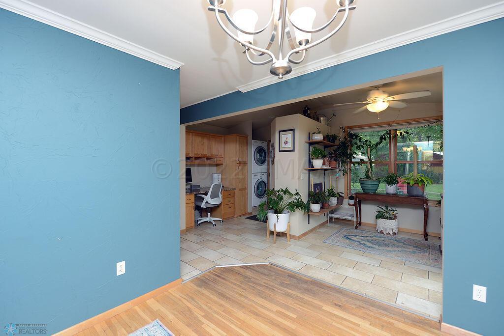 Looking from Dining Area to Sunroom