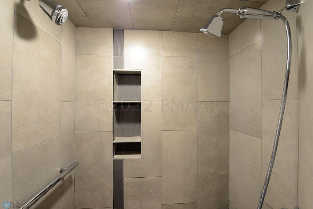 Updated Basement Shower