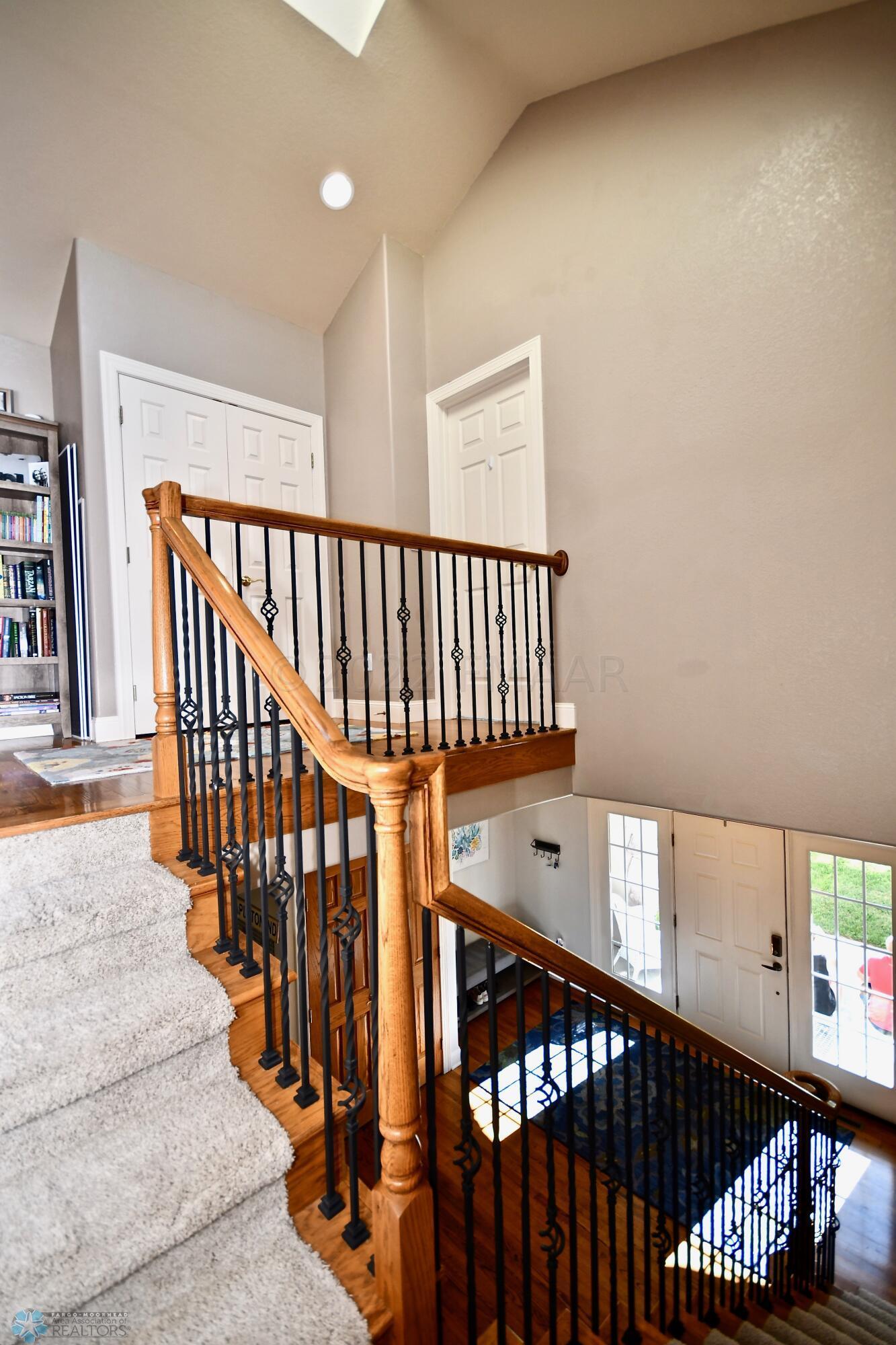Stairs to upper level