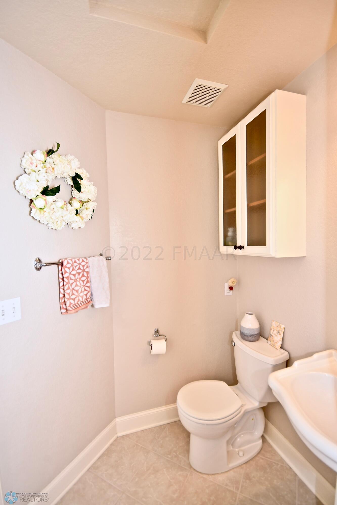 Upstairs Half Bath