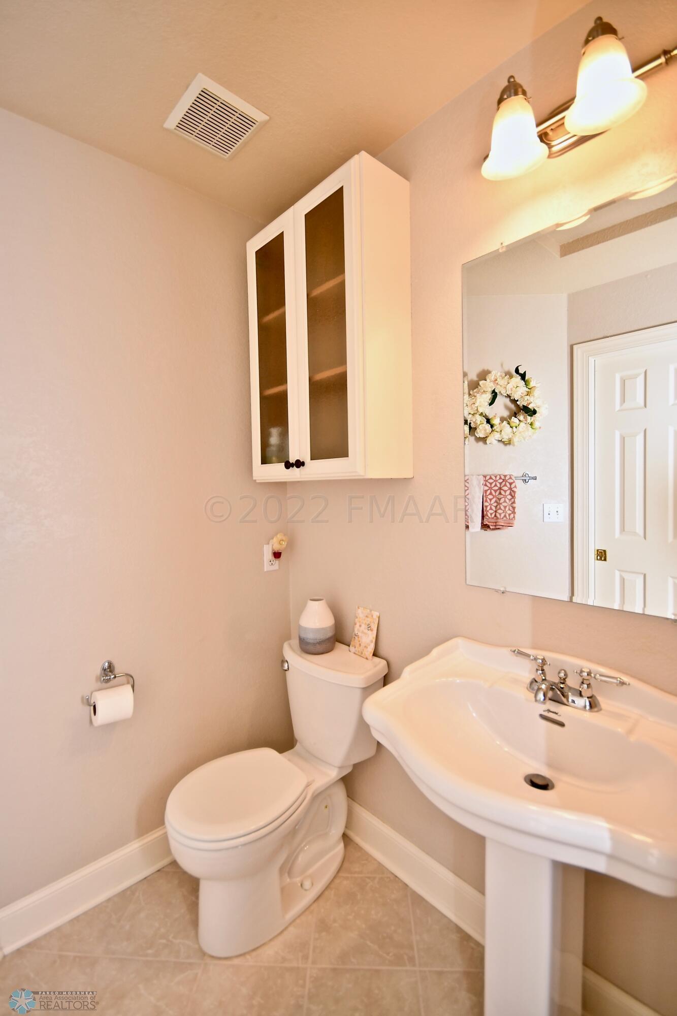 Upstairs Half Bath