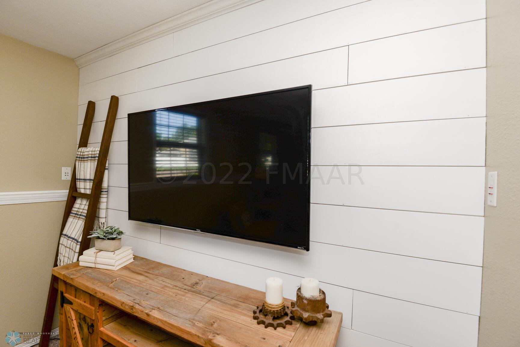 Family Room accent wall