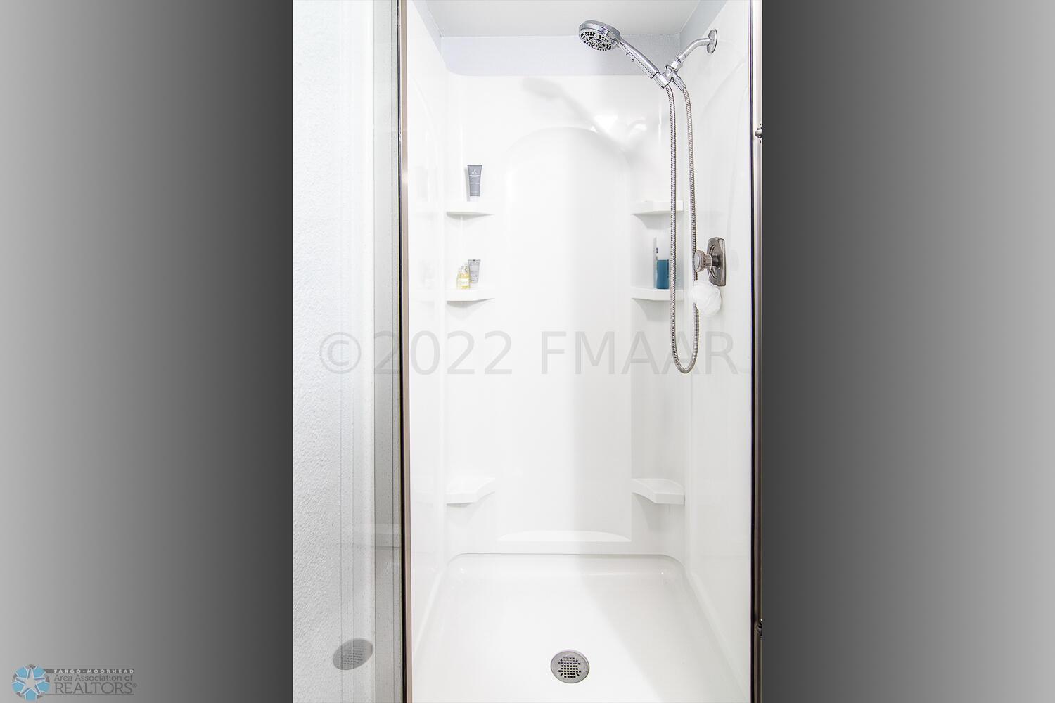 Basement shower