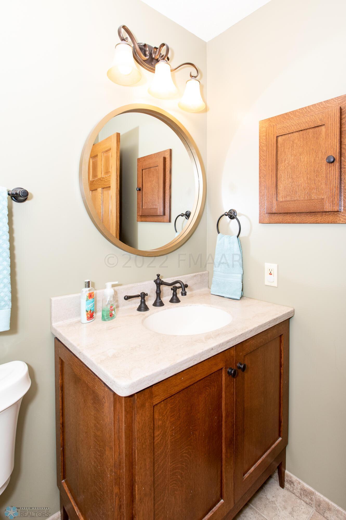 main floor half bath