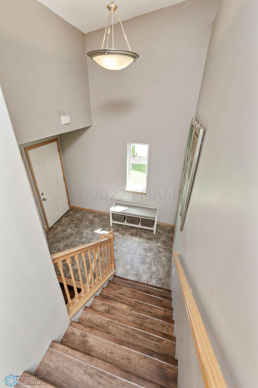 Stairway to lower level