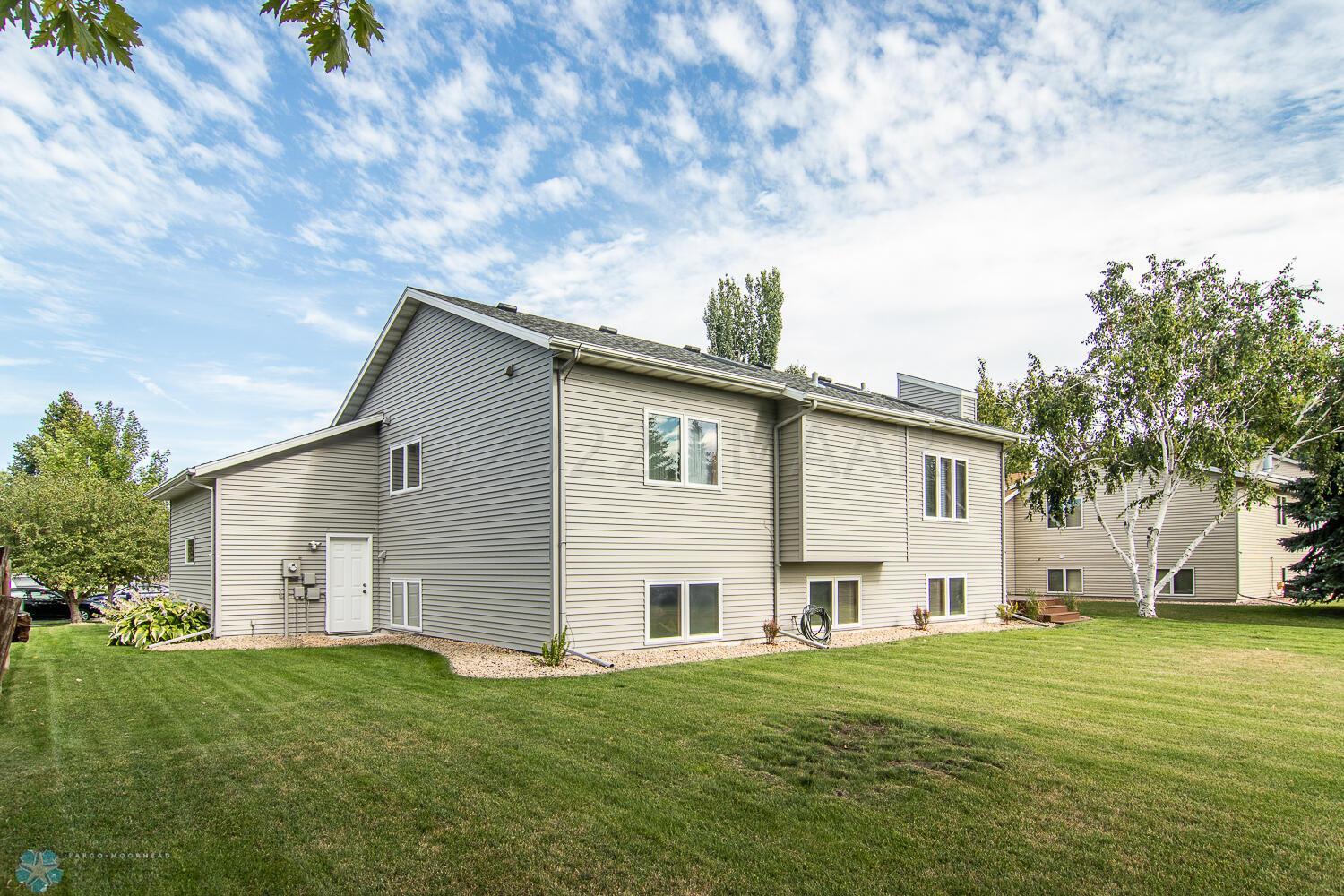 North Side of home