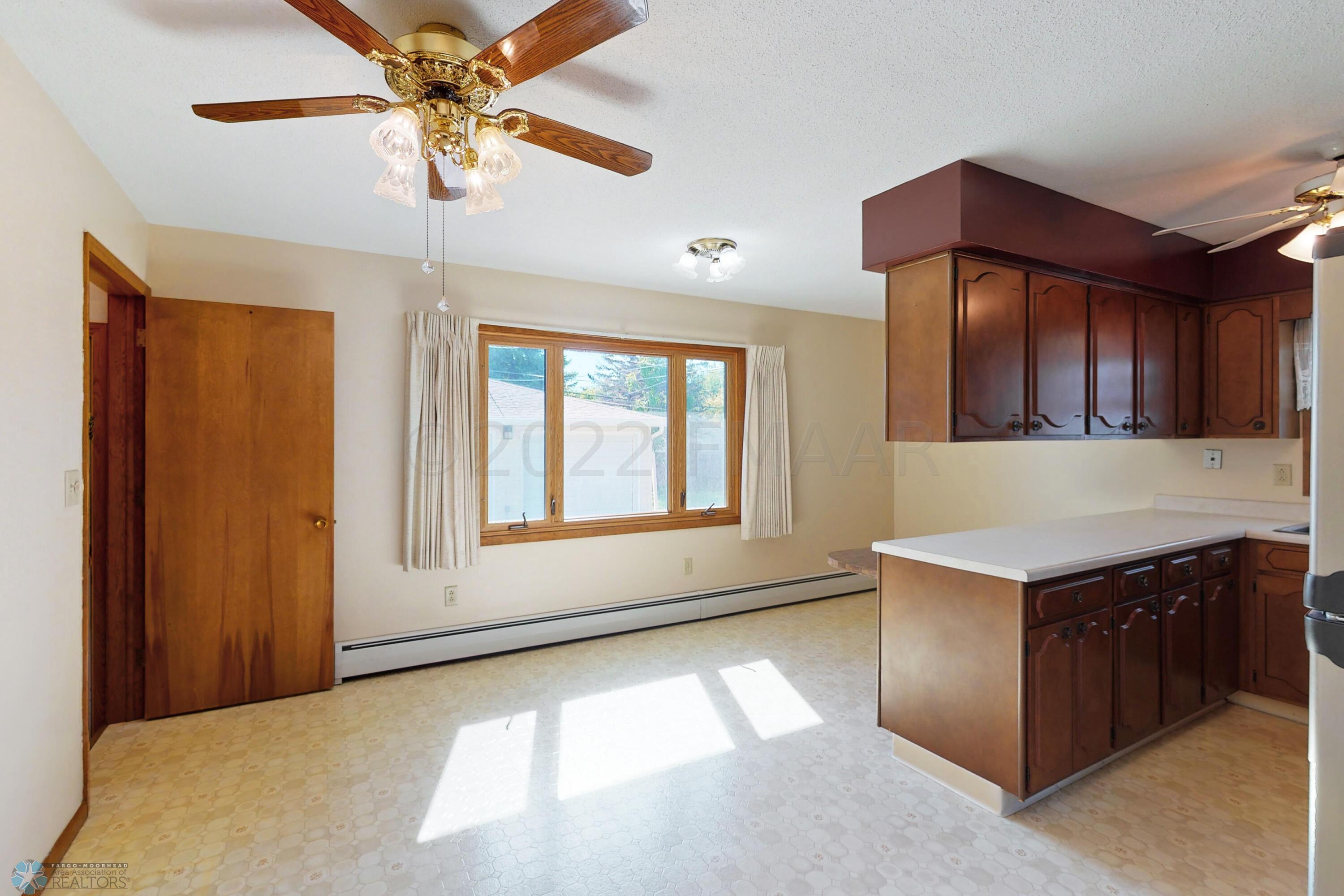 Large eat in kitchen