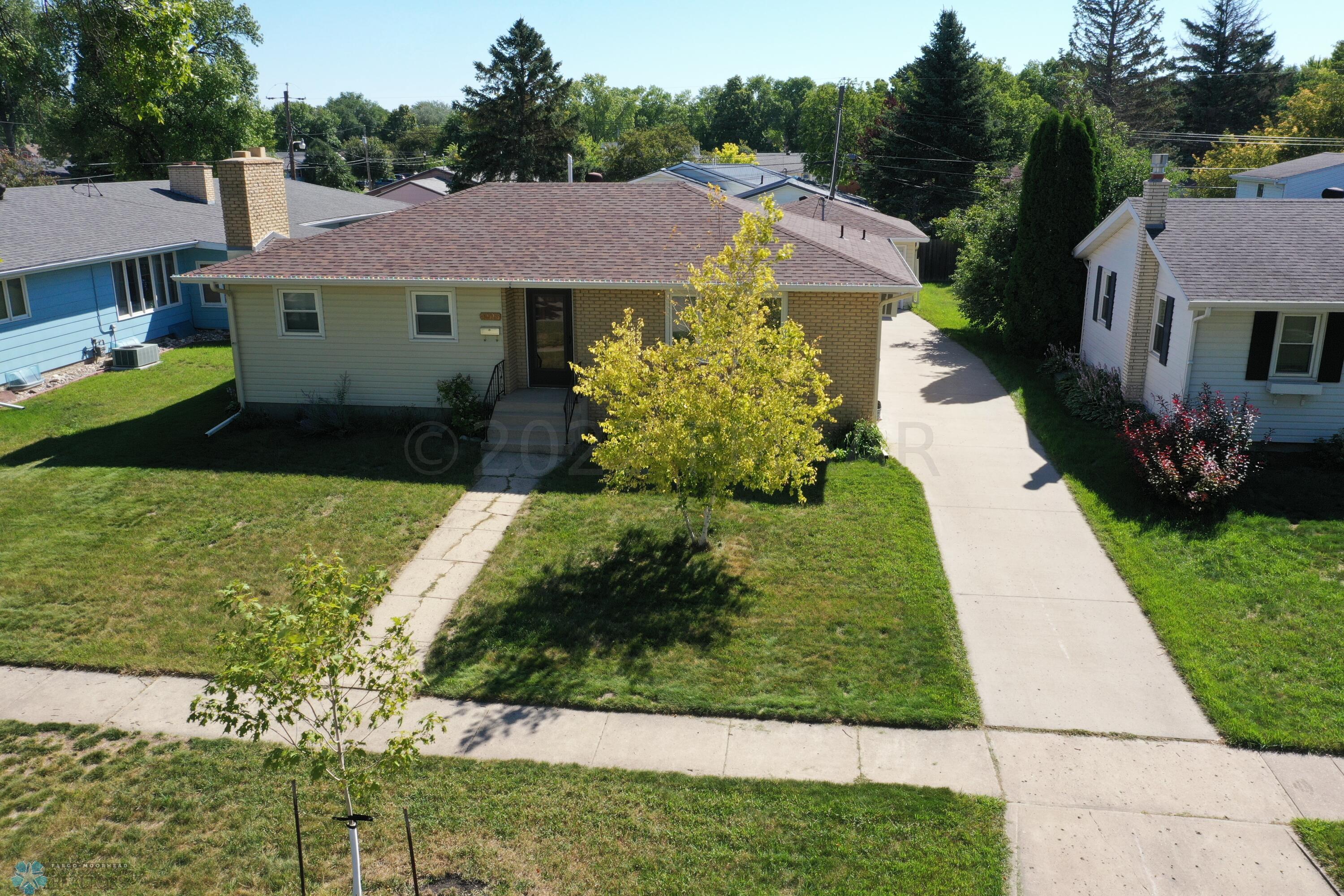 Arial front of home