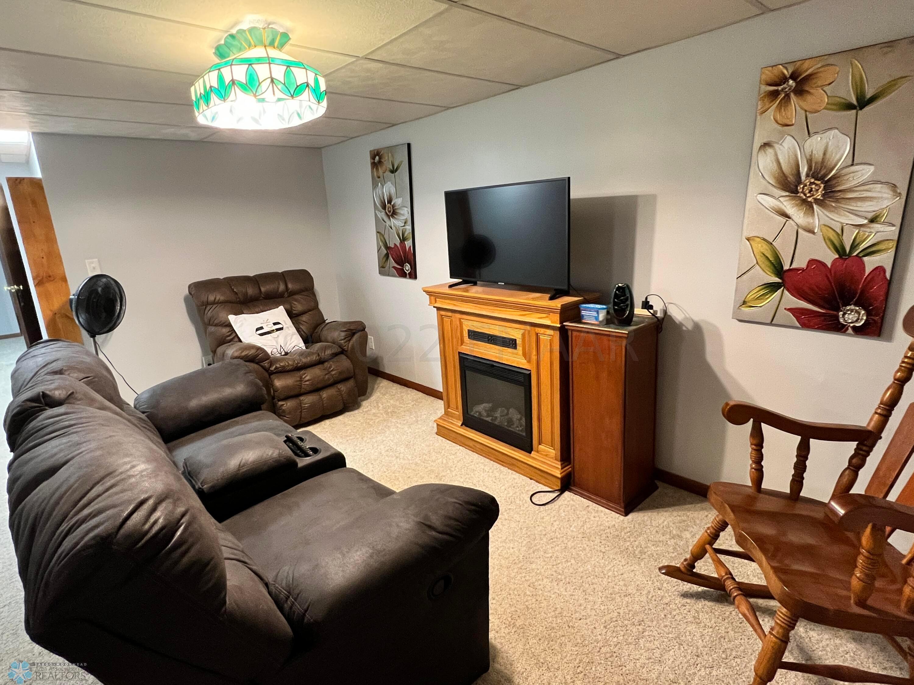 Basement family room