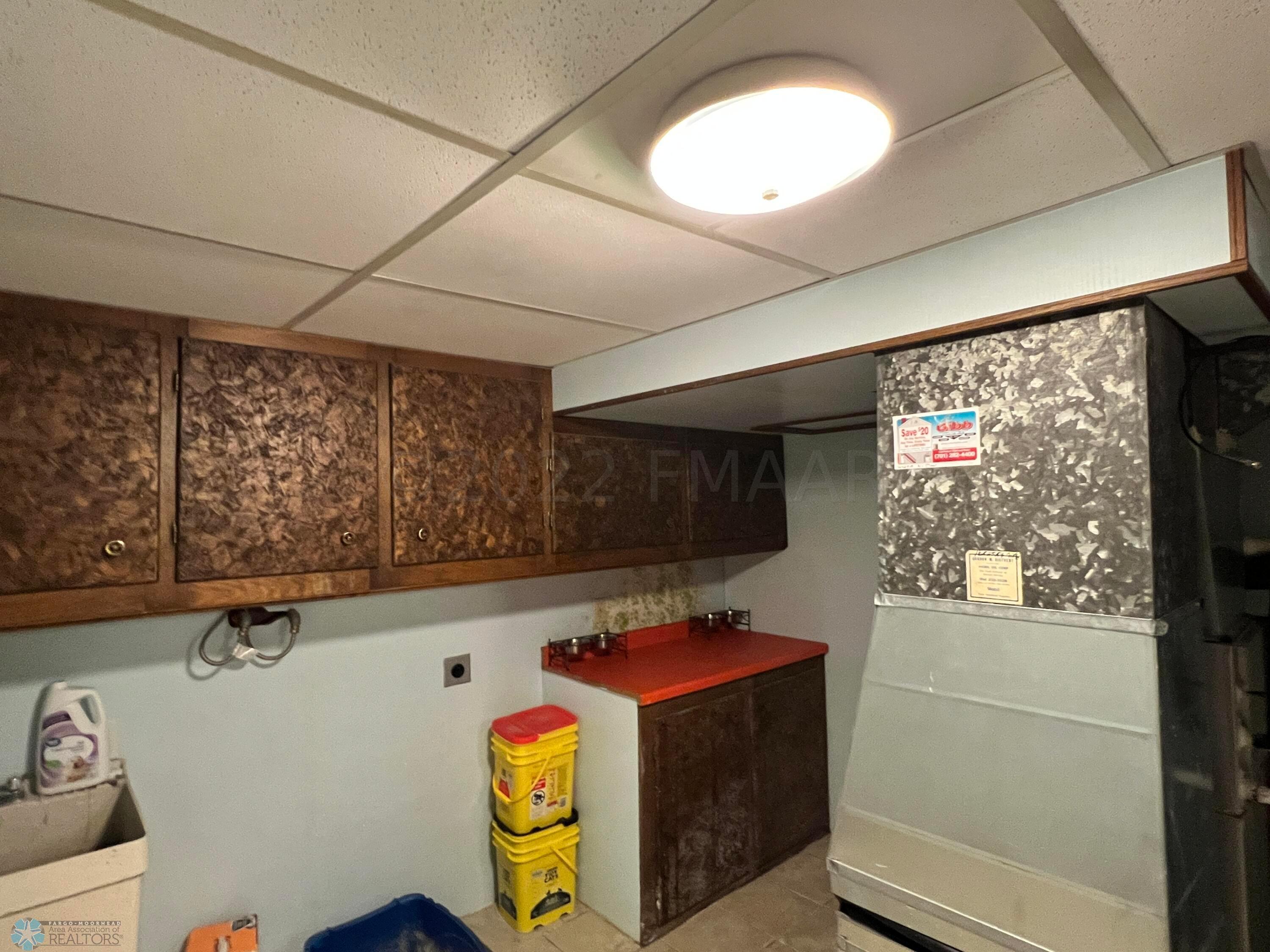 Utility room with storage