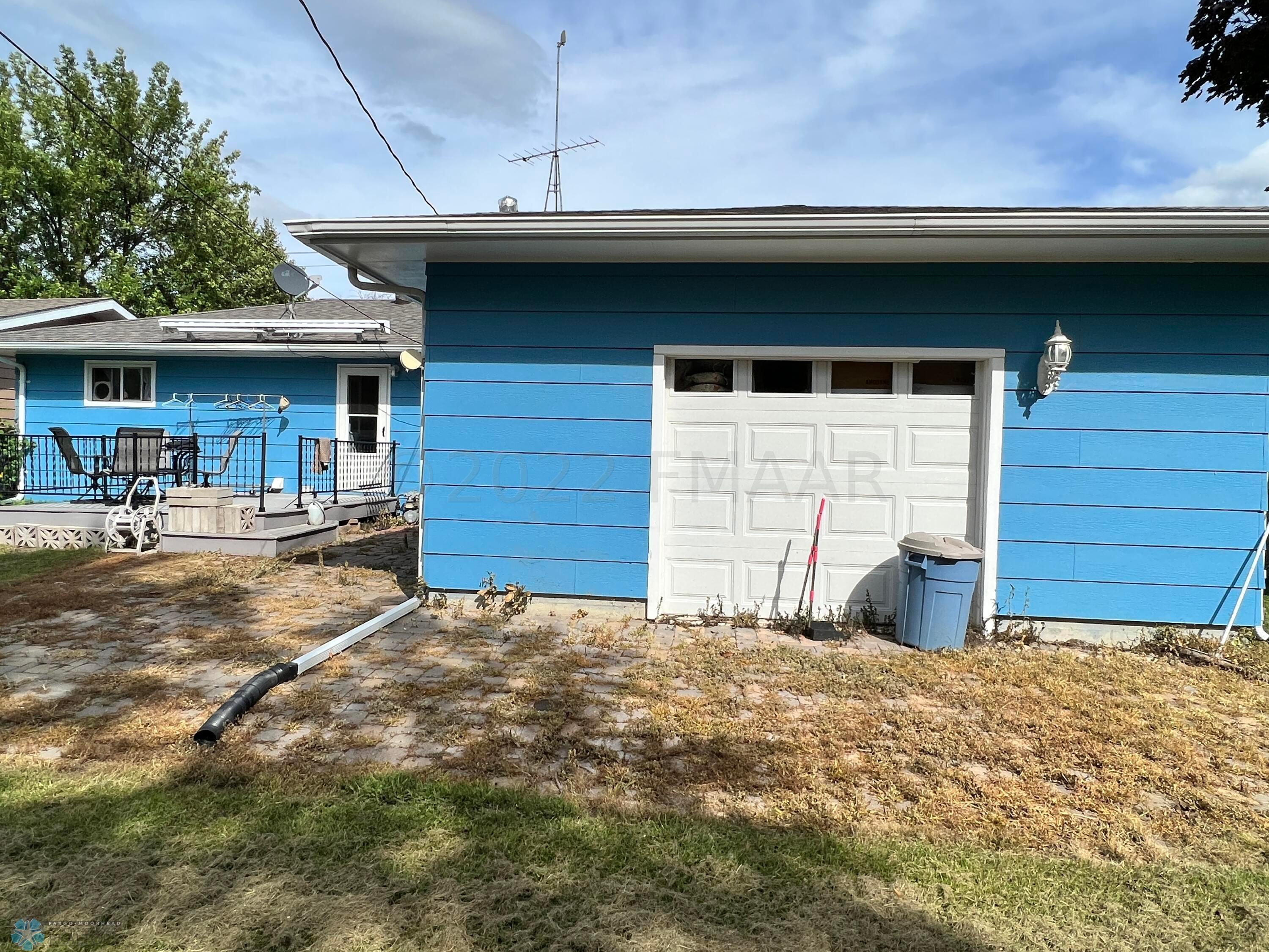 Back access to garage