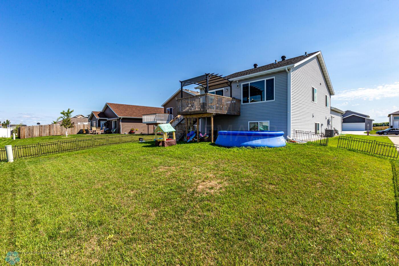 View from side of house