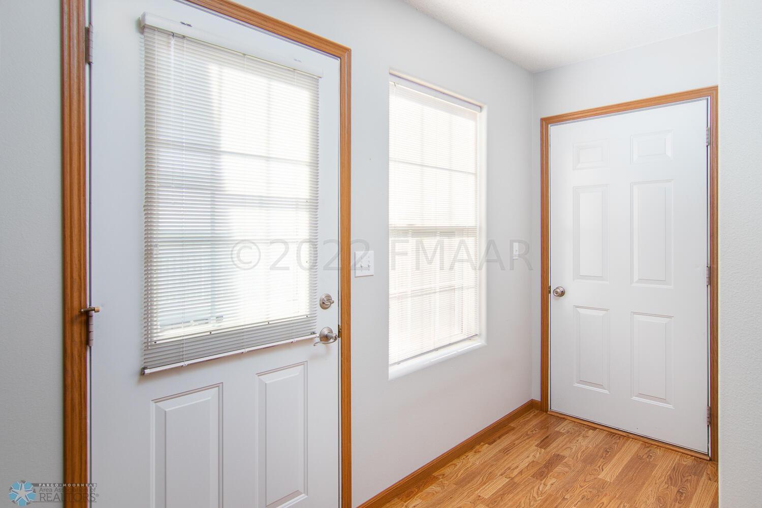 Hallway to garage & Patio